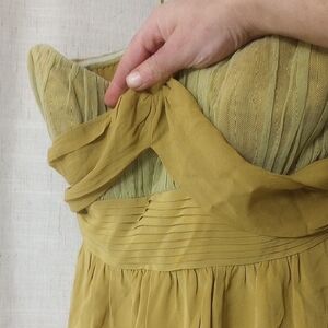 Nicole Miller Pure Silk The Most Beautiful Green Prom Dress New With Tags!